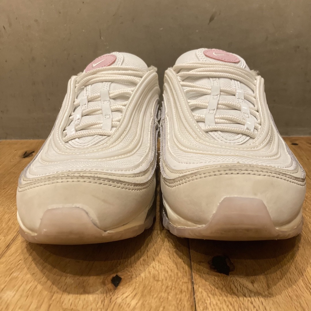 NIKE(ナイキ)のNIKE ナイキ AIR MAX 97 ホワイトピンク 25cm レディースの靴/シューズ(スニーカー)の商品写真