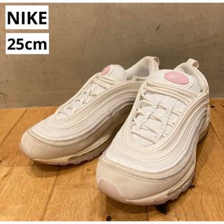 ナイキ(NIKE)のNIKE ナイキ AIR MAX 97 ホワイトピンク 25cm(スニーカー)