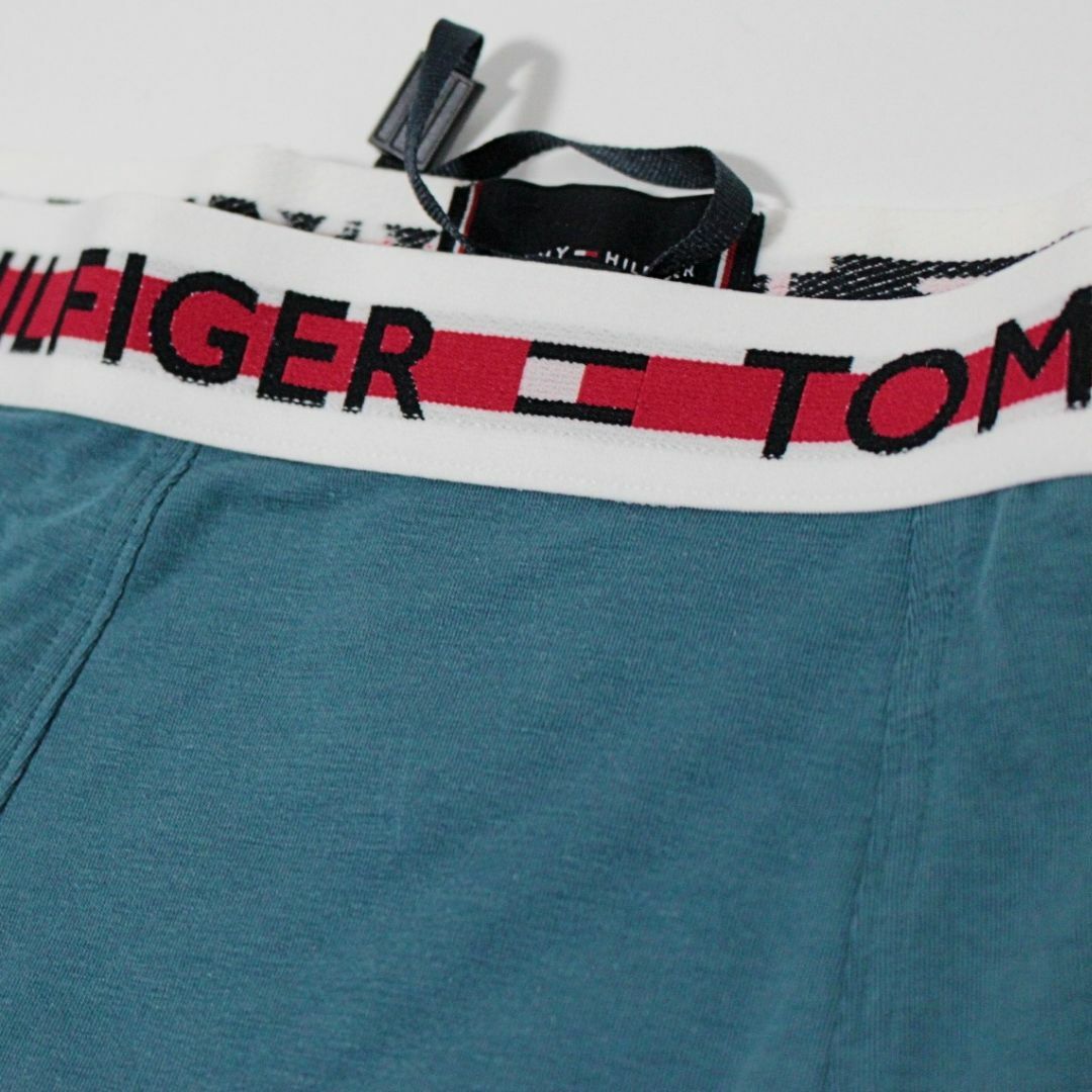 TOMMY HILFIGER(トミーヒルフィガー)の新品 トミーヒルフィガー レーヨン混 ウエストバンドロゴ ボクサートランクス M メンズのアンダーウェア(ボクサーパンツ)の商品写真