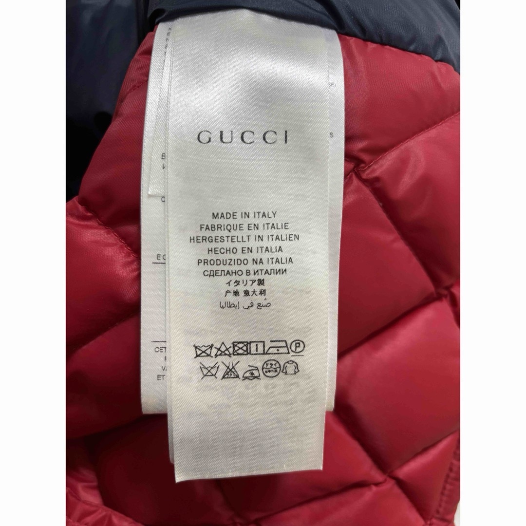 Gucci(グッチ)の【美品】GUCCI ダウン キッズ/ベビー/マタニティのキッズ服男の子用(90cm~)(ジャケット/上着)の商品写真