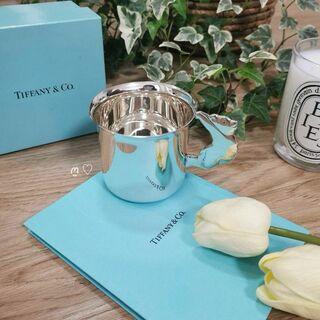 ティファニー(Tiffany & Co.)のティファニー　シルバーマグカップ　ベア　熊　銀食器　コップ　ヴィンテージ　希少(グラス/カップ)