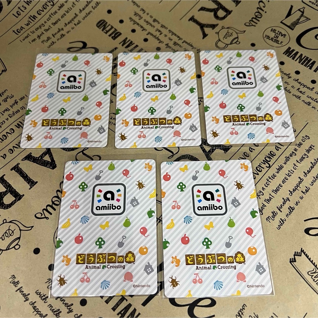 ニンテンドー3DS(ニンテンドー3DS)のアミーボカード 5枚セット エンタメ/ホビーのアニメグッズ(カード)の商品写真