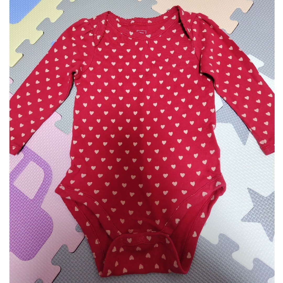 babyGAP(ベビーギャップ)のbabyGap　肌着ロンパース3枚まとめ売り キッズ/ベビー/マタニティのベビー服(~85cm)(肌着/下着)の商品写真