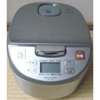 シャープ　ジャー炊飯器  5.5合炊き 2015年製　KS-Z101  中古(炊飯器)