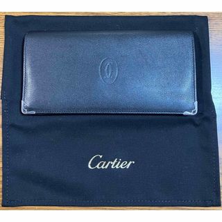 Cartier - マスト ドゥ カルティエ ラウンドジップインターナショナル ウォレット