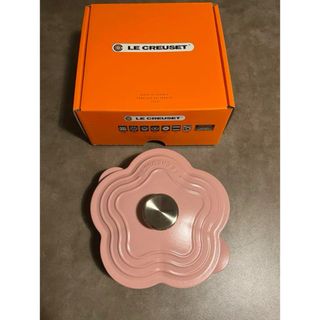 ルクルーゼ(LE CREUSET)の新品　レア　ル・クルーゼ　プレート・フルール シュガーピンク(鍋/フライパン)