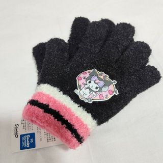 マイメロディ - 新品 クロミちゃんキッズ手袋 KUROMIちゃん 防寒対策の