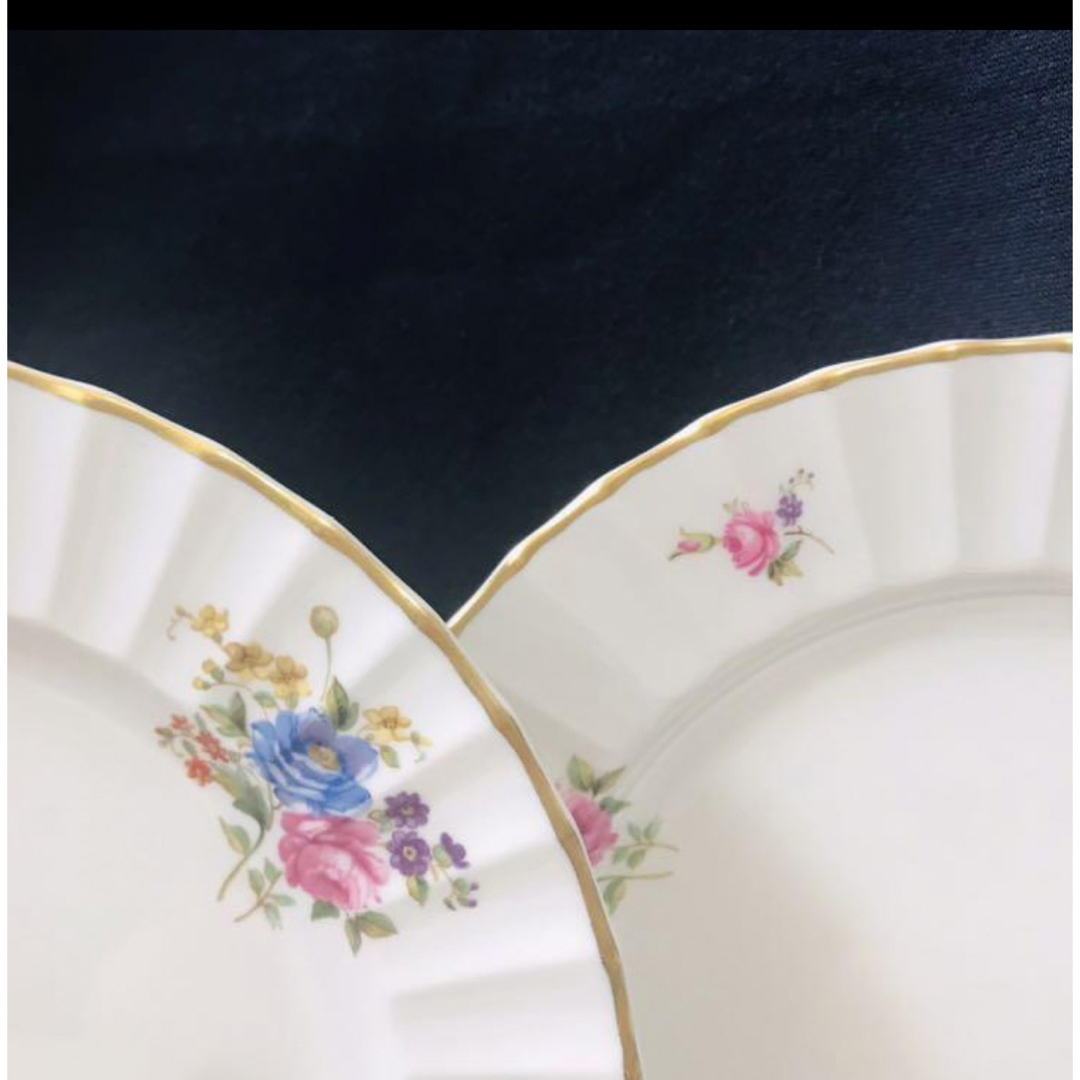 Royal Worcester(ロイヤルウースター)のロイヤルウースター　ロアノーク　20.5cm ４枚セット インテリア/住まい/日用品のキッチン/食器(食器)の商品写真