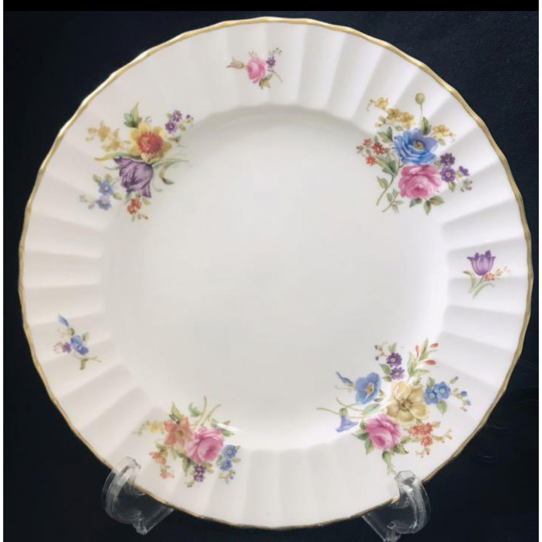 Royal Worcester(ロイヤルウースター)のロイヤルウースター　ロアノーク　20.5cm ４枚セット インテリア/住まい/日用品のキッチン/食器(食器)の商品写真