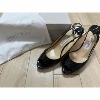 ジミーチュウ(JIMMY CHOO)のジミーチュウ　オープントゥパンプス　36/2(ハイヒール/パンプス)