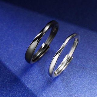 X988  ペアリング 結婚指輪 シルバー レディース  メンズ カップル(リング(指輪))