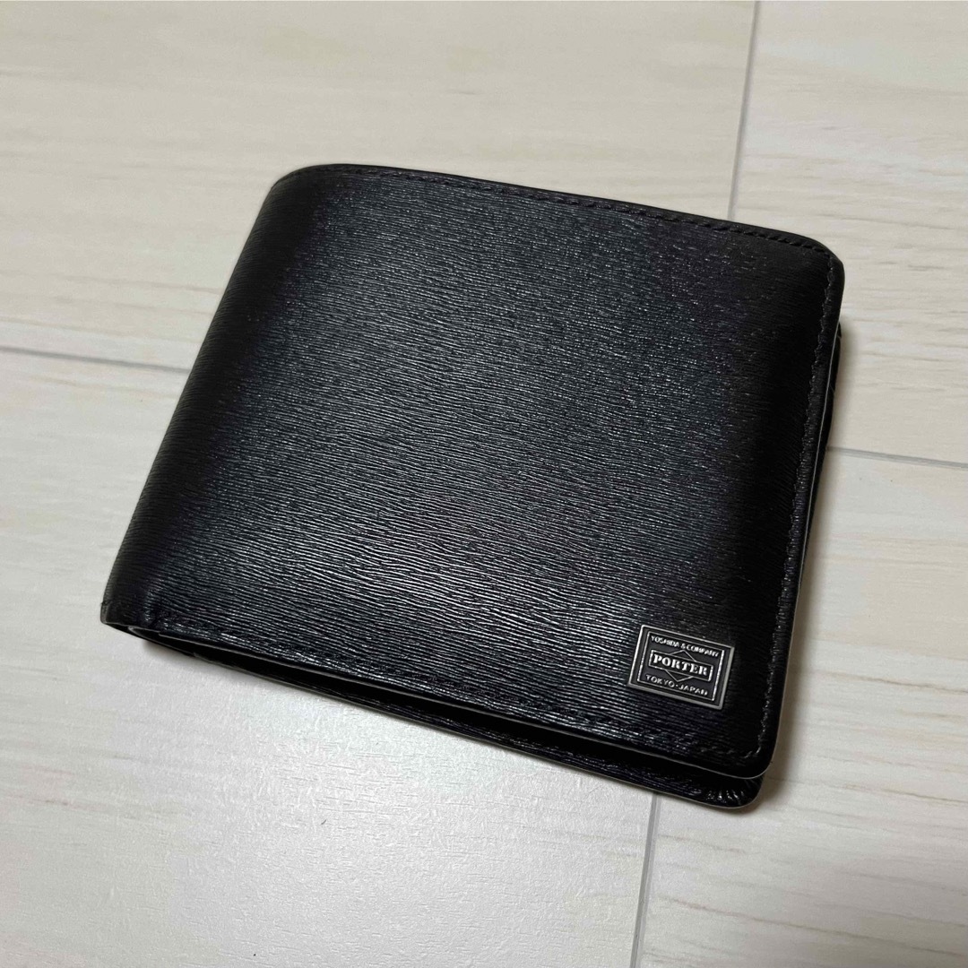 ★★極美品★★　PORTER　 二つ折り財布メンズ