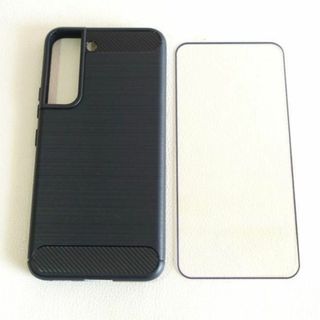 2点セット Galaxy S22 薄型ケース+ブルーライトカットガラス(Androidケース)