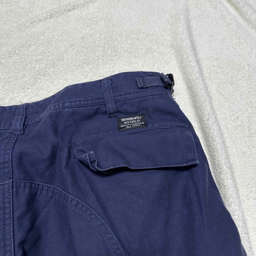 Supreme(シュプリーム)のsupreme cargo pant 32 ネイビー カーゴパンツ メンズのパンツ(ワークパンツ/カーゴパンツ)の商品写真