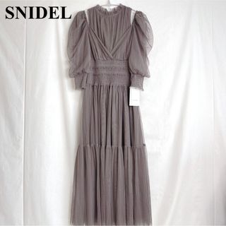 SNIDEL - 新品未使用♡SNIDEL バリエーションパフスリワンピース PBEG ...