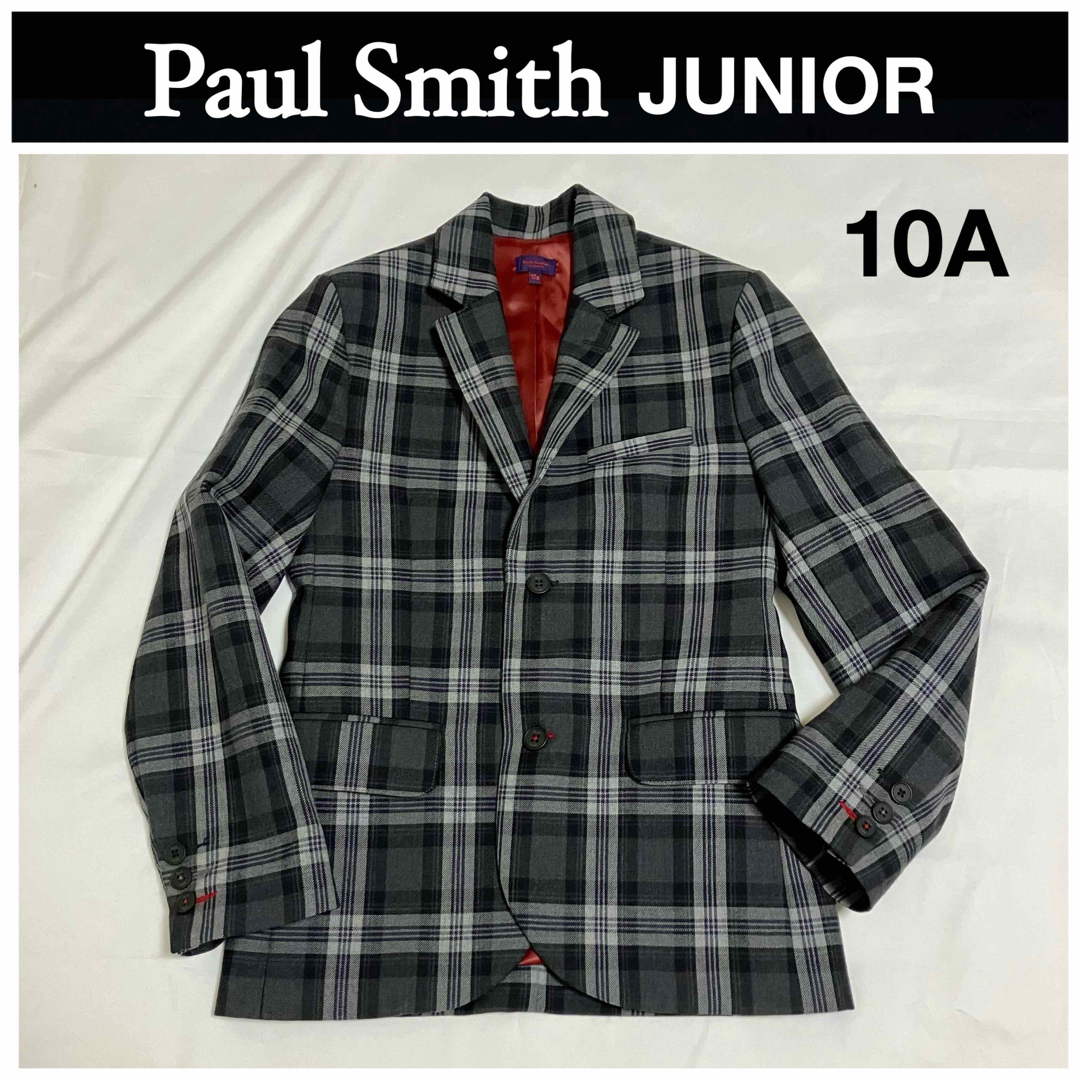 Paul Smith(ポールスミス)の美品 ポールスミスジュニア スーツジャケット フォーマル 10a 140 男の子 キッズ/ベビー/マタニティのキッズ服男の子用(90cm~)(ジャケット/上着)の商品写真