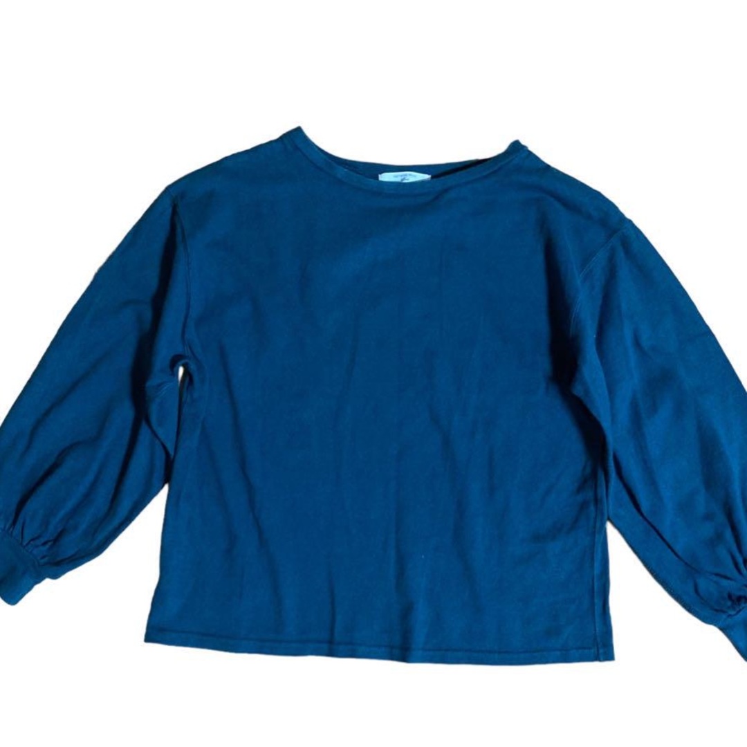SM2(サマンサモスモス)のSamansa Mos2 blue サマンサモスモス 長袖カットソー グリーン レディースのトップス(カットソー(長袖/七分))の商品写真