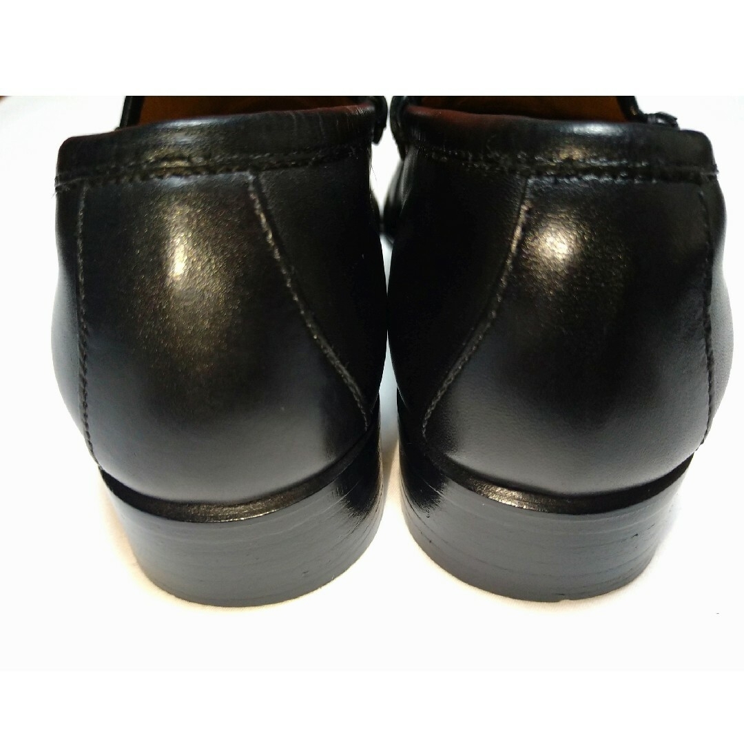 Gucci(グッチ)の「極美品」GUCCI グッチ ホースビットローファー 黒×金 22.5cm レディースの靴/シューズ(ローファー/革靴)の商品写真