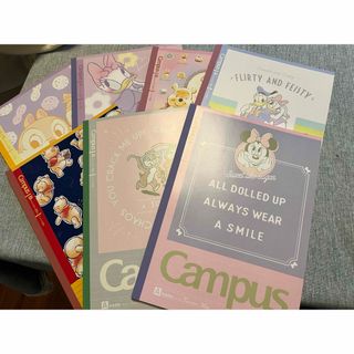 コクヨ(コクヨ)のディズニーcampusノートまとめ売り7冊(ノート/メモ帳/ふせん)