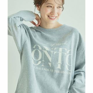 ジャイロ(JAYRO)の【グレー（07）】ロゴロングTシャツ(カットソー(長袖/七分))