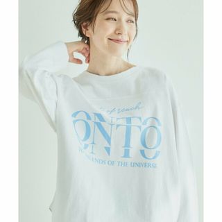 ジャイロ(JAYRO)の【ホワイト系（11）】ロゴロングTシャツ(カットソー(長袖/七分))