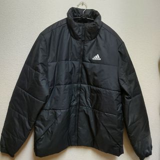 アディダス(adidas)のadidas アディダス 中綿ジャケット ブラック 美品(ブルゾン)