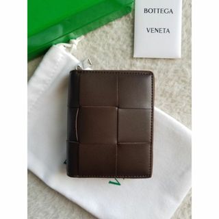 ボッテガヴェネタ(Bottega Veneta)のボッテガヴェネタ カセット ジップ アラウンド ウォレット 2つ折り財布(折り財布)