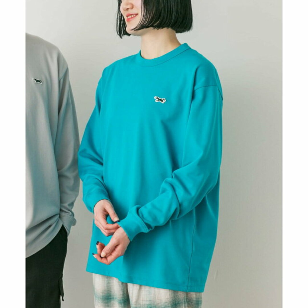 URBAN RESEARCH DOORS(アーバンリサーチドアーズ)の【TURQUOISE】『別注』PENNEYS*DOORS THE FOX 鹿の子 ロングスリーブTシャツ メンズのトップス(Tシャツ/カットソー(半袖/袖なし))の商品写真