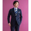 【NAVY】LIFE STYLE TAILOR ウォッシャブルストレッチジャケッ