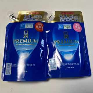 ロートセイヤク(ロート製薬)の肌ラボ 白潤プレミアム 薬用浸透美白化粧水と乳液 つめかえ用 170mL(化粧水/ローション)