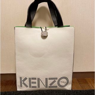 ケンゾー(KENZO)の未使用！KENZO H&M限定レザーハンドバッグ(ハンドバッグ)