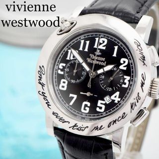 ヴィヴィアンウエストウッド(Vivienne Westwood)の5【美品】ヴィヴィアンウエストウッド時計　メンズ腕時計　クロノグラフ　ブラック(腕時計(アナログ))