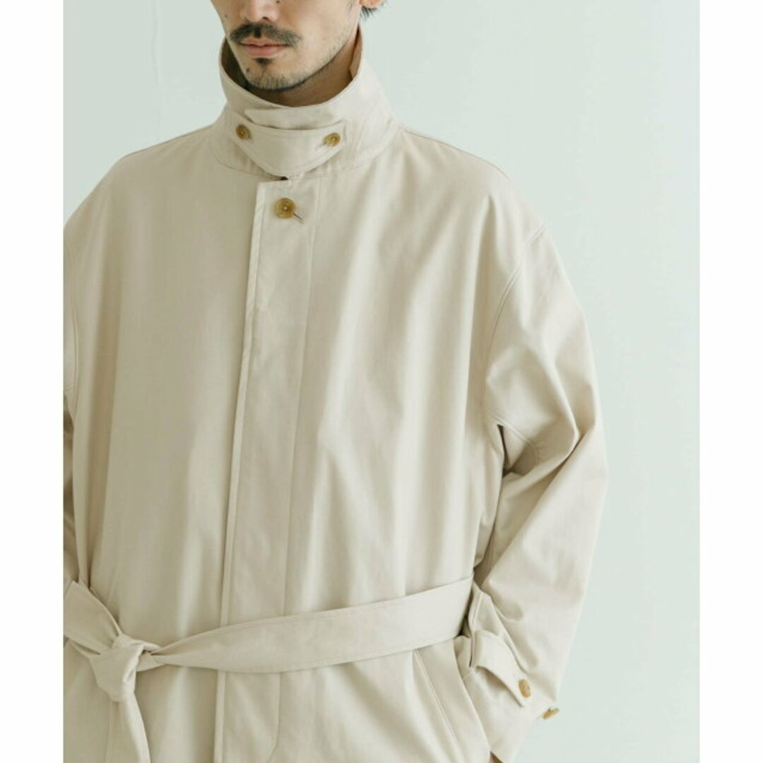 URBAN RESEARCH(アーバンリサーチ)の【ECRU】【M】『撥水』VENTILE BAL COLLAR COAT メンズのジャケット/アウター(ステンカラーコート)の商品写真