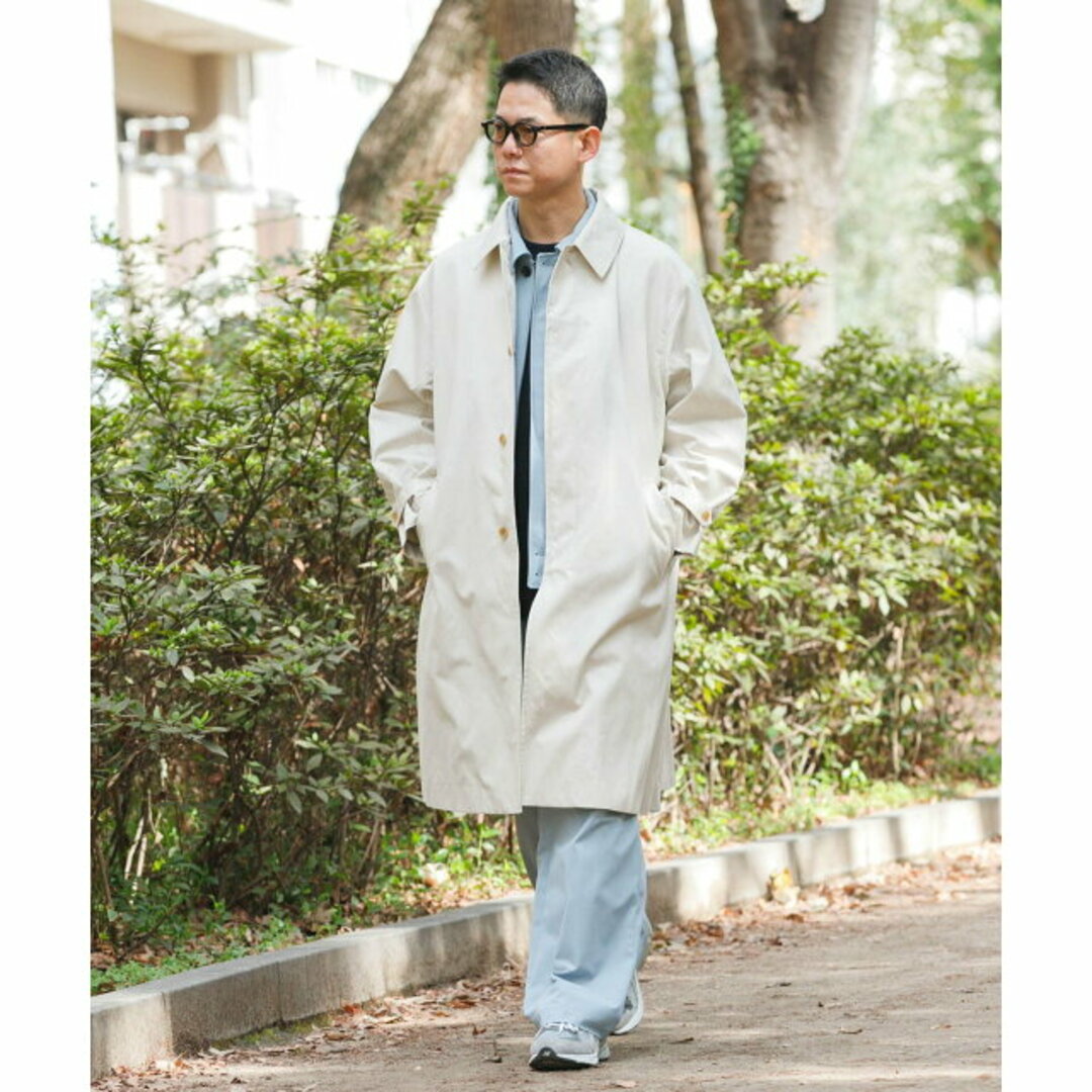 URBAN RESEARCH(アーバンリサーチ)の【ECRU】【L】『撥水』VENTILE BAL COLLAR COAT メンズのジャケット/アウター(ステンカラーコート)の商品写真