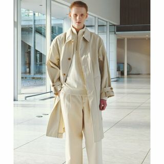 アーバンリサーチ(URBAN RESEARCH)の【ECRU】『撥水』VENTILE BAL COLLAR COAT(ステンカラーコート)