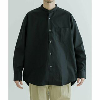 アーバンリサーチ(URBAN RESEARCH)の【BLACK】トーマスメイソンバンドカラーオーバーシャツ(その他)