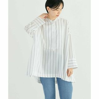 アーバンリサーチ(URBAN RESEARCH)の【STRIPE】パール釦フロントデザインドルマンブラウス(シャツ/ブラウス(長袖/七分))