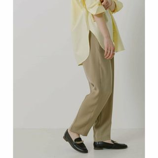 アーバンリサーチ(URBAN RESEARCH)の【BEIGE】ライトサテンドロストテーパードパンツ(その他)