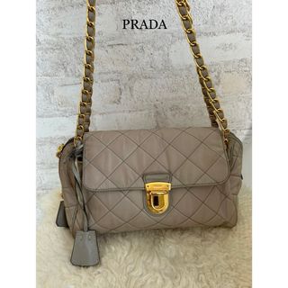 プラダ(PRADA)のお値下げ！PRADA プラダ　キルティング　チェーンバック(ショルダーバッグ)