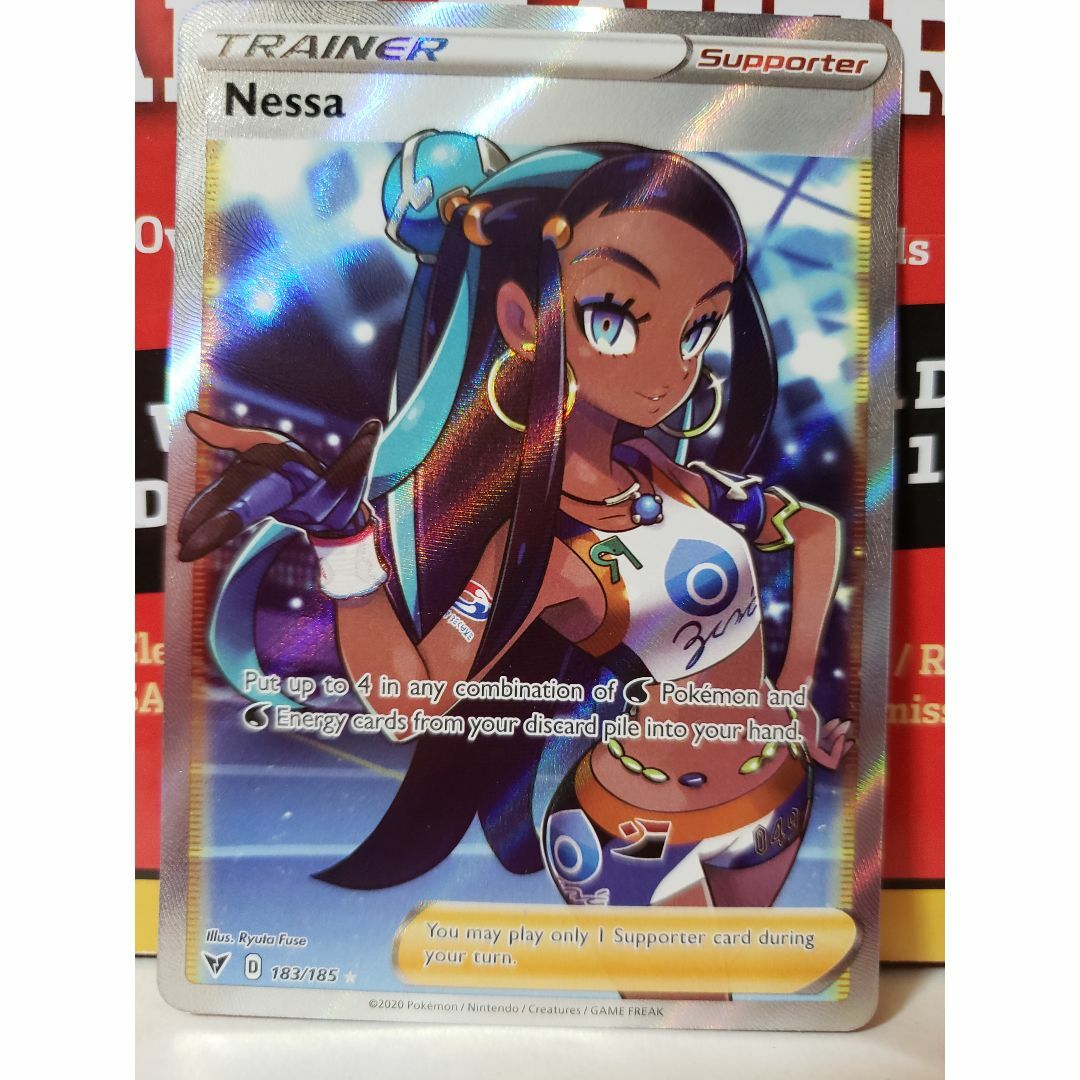 英語版 ルリナ SR Nessa 183/185 ポケカ エンタメ/ホビーのトレーディングカード(シングルカード)の商品写真