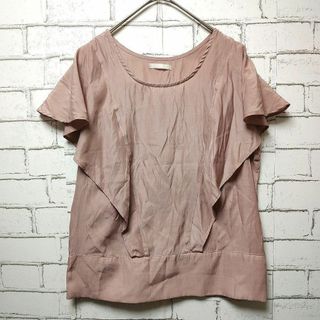 アーバンリサーチ(URBAN RESEARCH)の【URBAN RESEARCH】トップス (S) ピンク系 フェミニン(Tシャツ(半袖/袖なし))