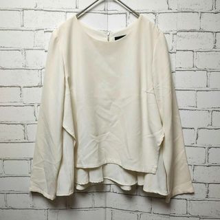 アパートバイローリーズ(apart by lowrys)の【apart by lowrys】トップス (M) ホワイト ショート丈(シャツ/ブラウス(長袖/七分))