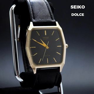 セイコー(SEIKO)のSEIKO DOLCE 腕時計 NSAG ブラックダイアル(腕時計(アナログ))