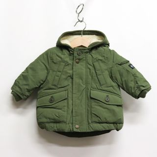 ギャップ(GAP)のギャップ ミリタリージャケット ジャンパー アウター ベビー 男の子用 60サイズ カーキ GAP(ジャケット/コート)