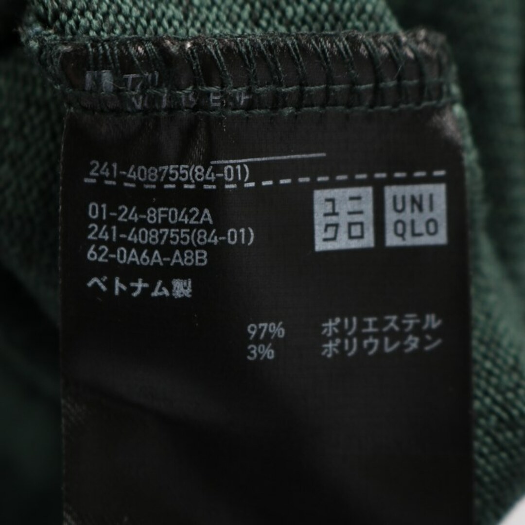 UNIQLO(ユニクロ)のユニクロ カットソー モックネックT 大きいサイズ レディース XLサイズ グリーン UNIQLO レディースのトップス(カットソー(長袖/七分))の商品写真