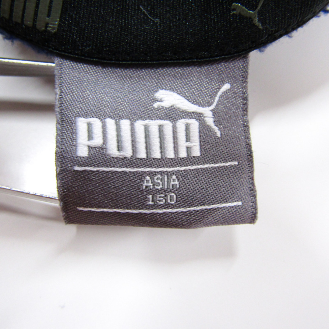 PUMA(プーマ)のプーマ 長袖パーカー スウェット スエット スポーツウエア キッズ 男の子用 150サイズ ネイビー PUMA キッズ/ベビー/マタニティのキッズ服女の子用(90cm~)(Tシャツ/カットソー)の商品写真