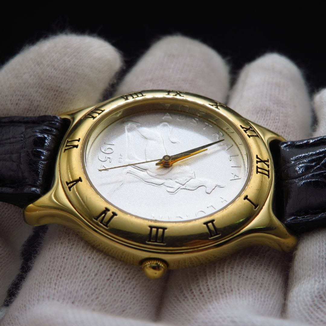 THE COIN WATCH AUSTRALIA FLORIN コインウォッチ  メンズの時計(腕時計(アナログ))の商品写真