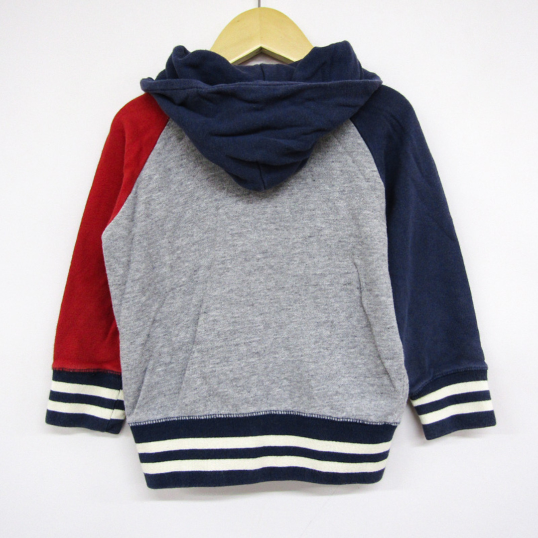 Champion(チャンピオン)のチャンピオン ジップアップパーカー スウェット スエット キッズ 男の子用 100サイズ グレー Champion キッズ/ベビー/マタニティのキッズ服女の子用(90cm~)(Tシャツ/カットソー)の商品写真