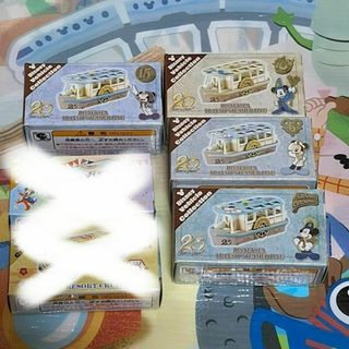 ディズニー(Disney)のﾃﾞｨｽﾞﾆｰﾄﾐｶ 4台ｾｯﾄ /値下不可(ミニカー)