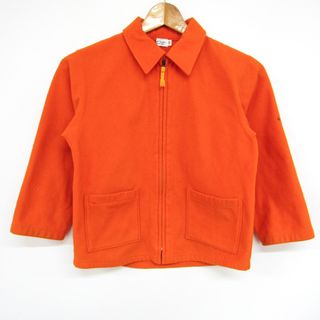 ポールスミス(Paul Smith)のポールスミス ブルゾン ジップアップジャケット 日本製 キッズ 男の子用 120サイズ オレンジ Paul Smith(その他)